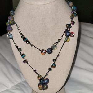 "Purpule Passion" Necklace 18" long
